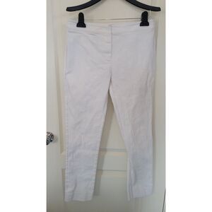 Derek Lam White Trouser Pants